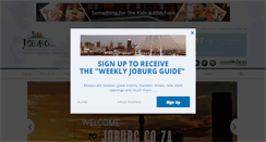Desktop Screenshot of joburg.co.za
